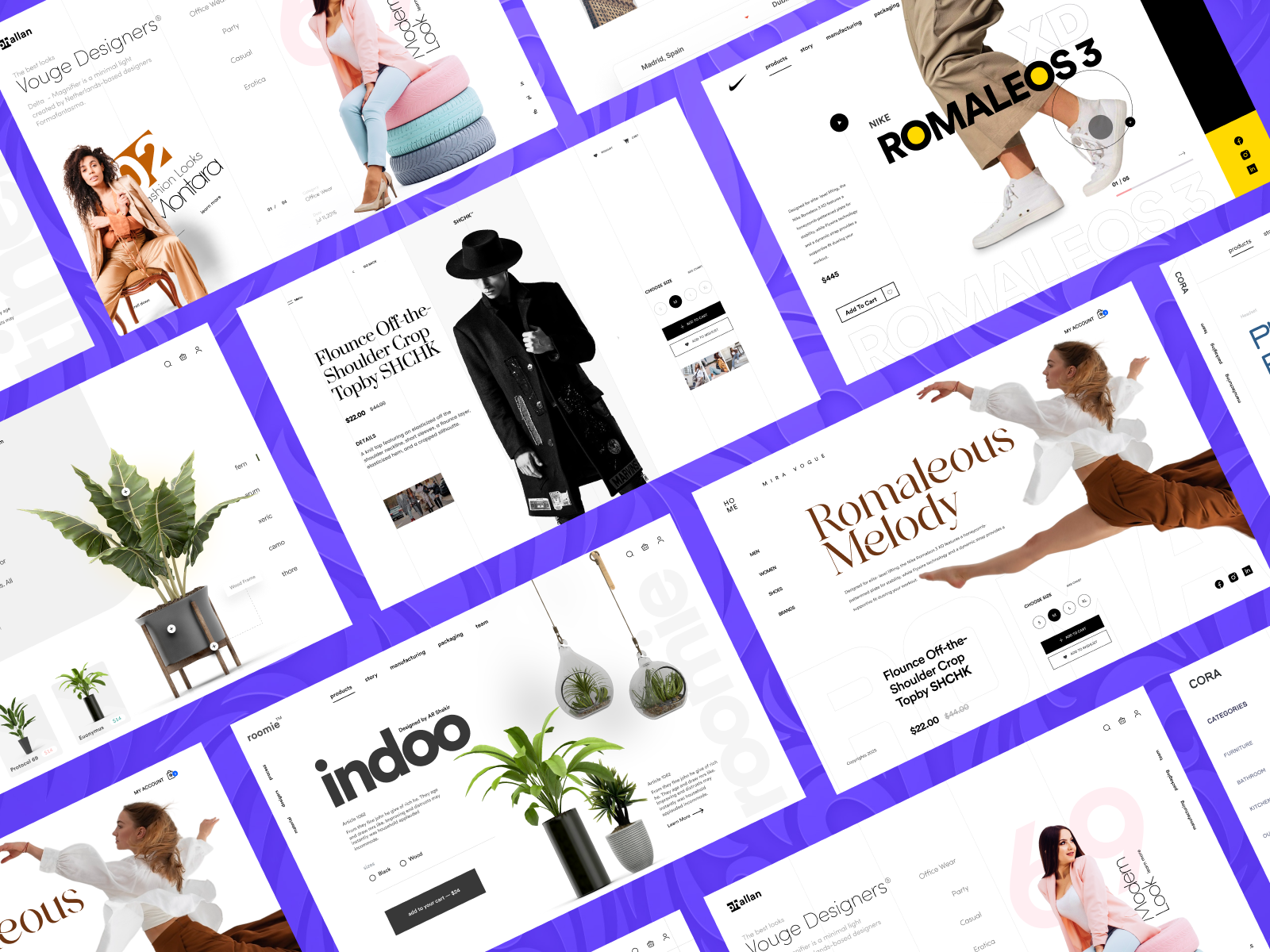 Example of Website Design (5 Pages)