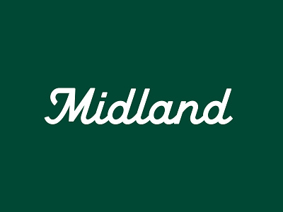 Midland Appliance branding customtype hand lettering handletters letters logo logos logotype monoline type typography wordmark