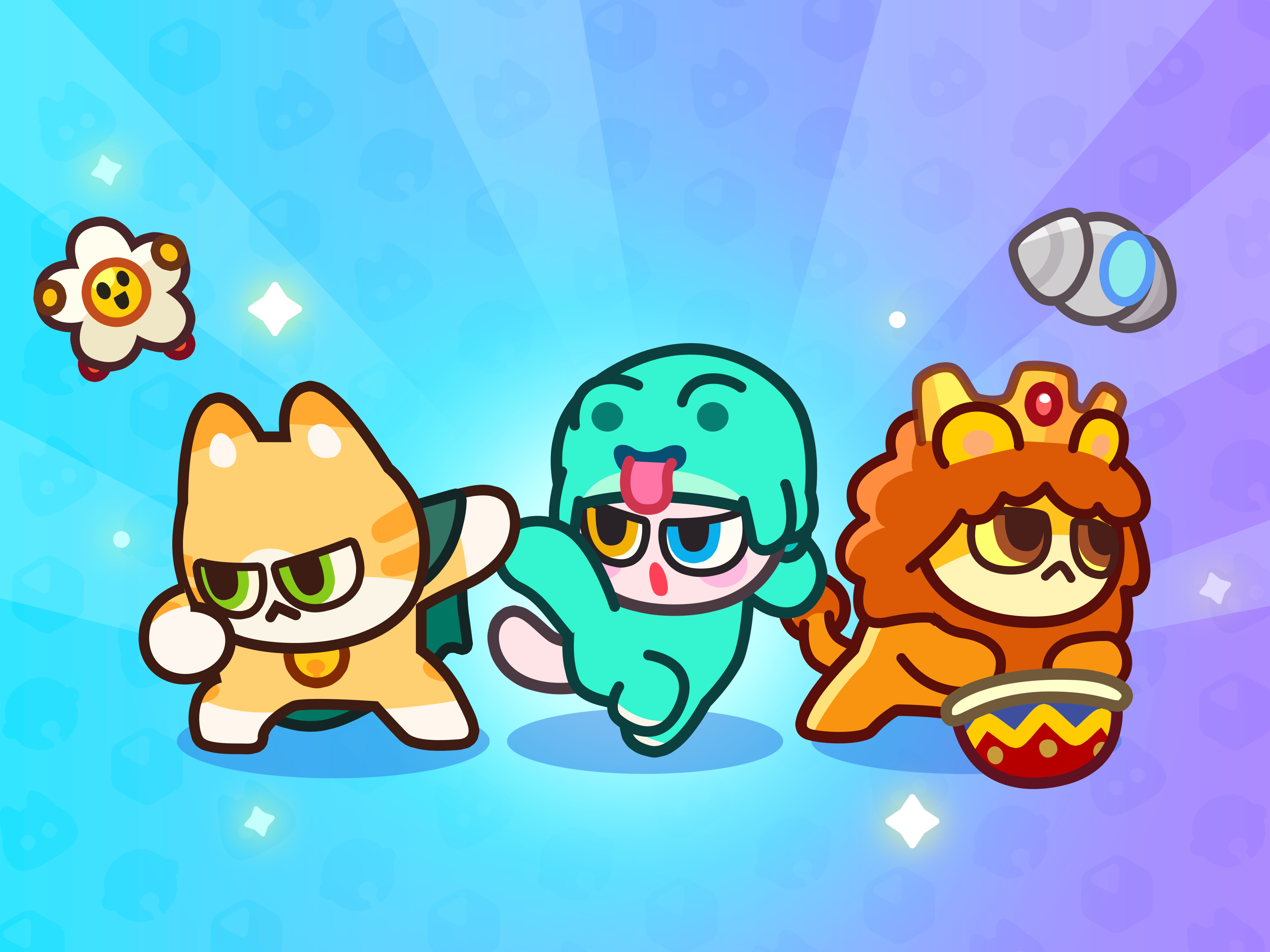 Meow Rangers cat game gamedev illustration indiedev layerlab layerlab.games meow meow rangers mobile rangers