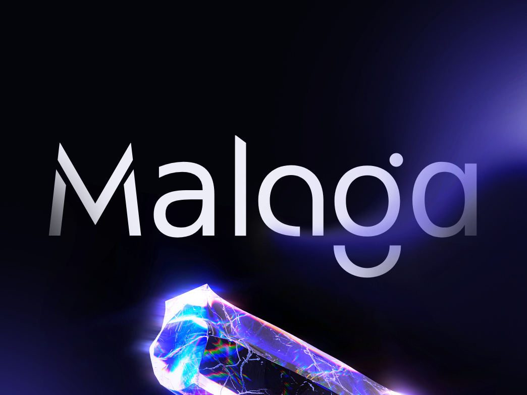 Malaga - Modern Logo Font Family elegant