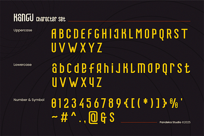 Kangu - Condensed Sans Serif fresh