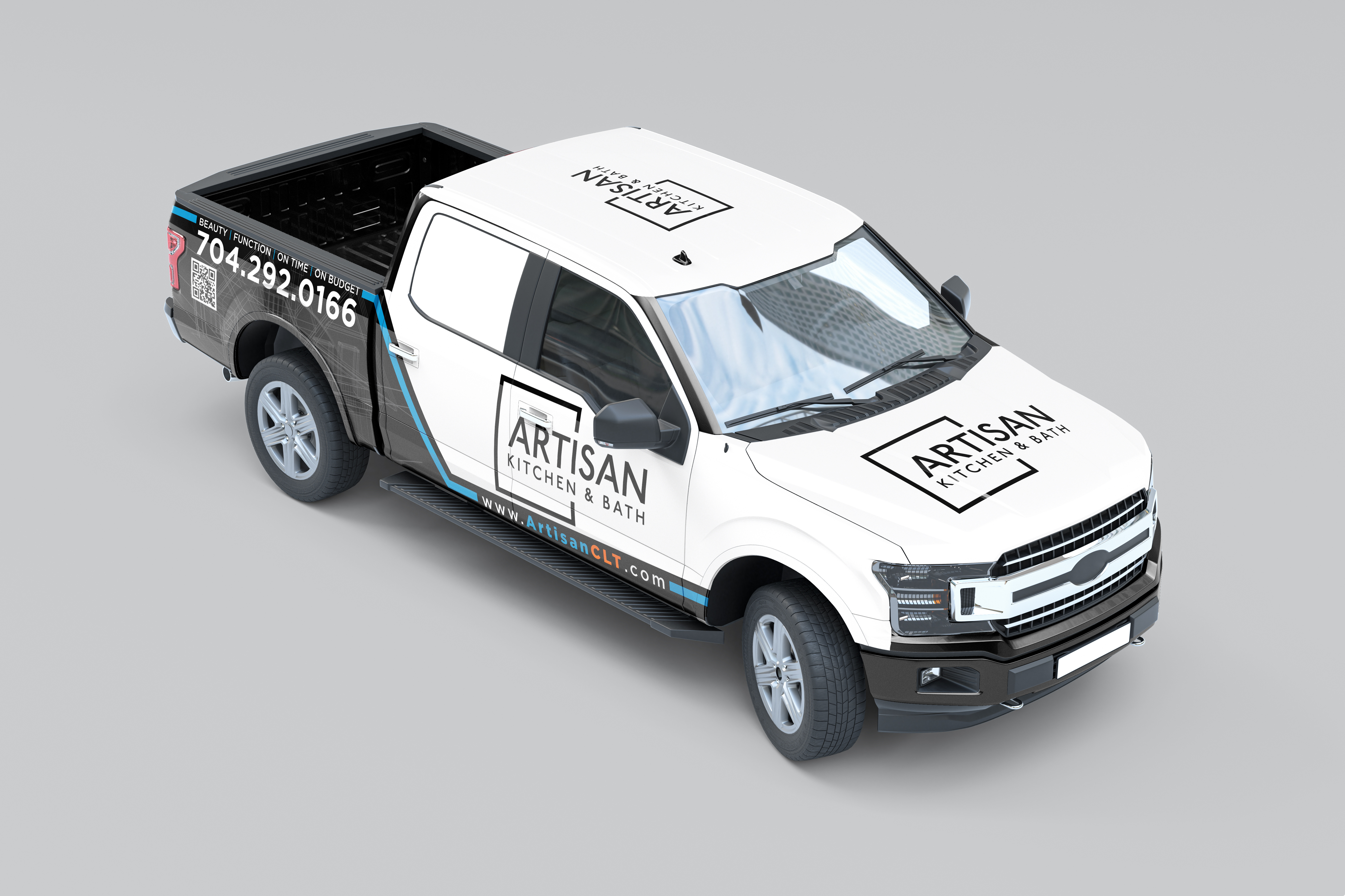 ARTISAN KITCHEN & BATH I TRUCK WRAP creative wrap truck wrap