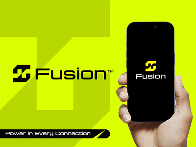 Fusion - Tech Logo Design for Software, AI and Cloud Services brand identity branding cloud service logo creative logo futuristic logo identity innovation innovative design logo logo design logodesigner logos logotype minimalist logo modern logo tech brand logo tech logo tech startup technology