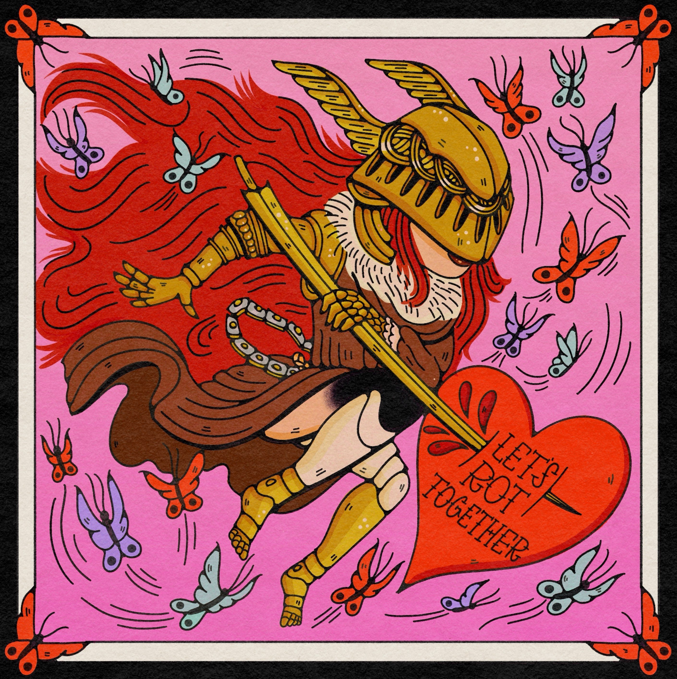 Malenia, Blade of Miquella armor character design design digital illustration elden ring fantasy illustration illustrator procreate truegritsupply warrior