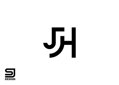 JH Logo | JH Monogram branding design jh jh letter logo jh logo jh monogram lettermark logo logo design minimal logo minimalist logo monogram logo