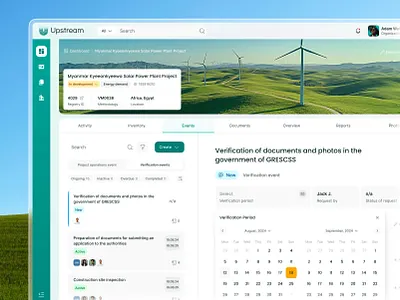 Upstream - B2B Dashboard b2b design dahsboard modern design optimized design saas uiux user experience user interface