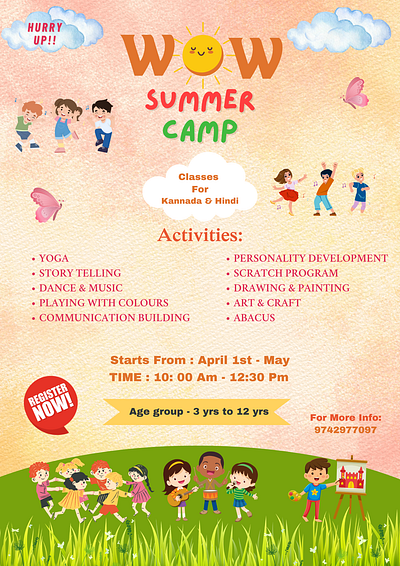 Social media poster design