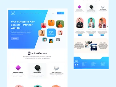PartnerNest — Building Stronger Connections, Together branding clean ui design design ui illustration mobile app ui ui design uiux website