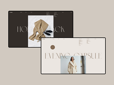 TOTEME — Online Store Concept clean font grid home page layout minimal minimalism online store promo soft typography ui ui design ux web webdesign website