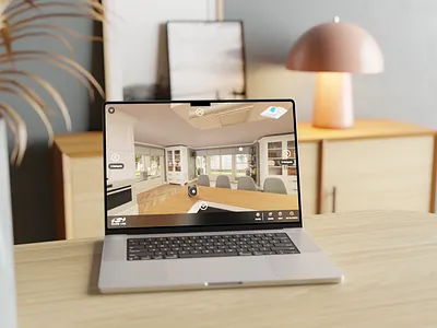 Silicon Labs Homes 360 Web Experience 360 images 3d 3d map 3d model 3d website animation graphic design immersive web silicon labs smart homes smart homes solutions tech redux ui