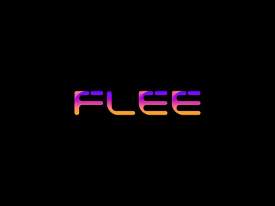 Flee — Futuristic Wordmark Design for Technology & Innovation brand identity branding digital branding futuristic logo logo design logodesigner logos logotype minimalist logo modern tech brand sleek logo tech innovation tech startup technology logo wordmark design wordmark logo