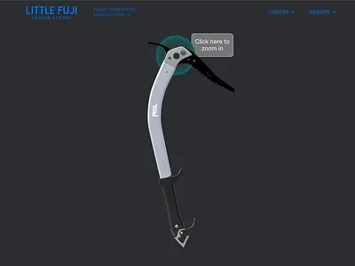 Interactive 3D Modeling for Ice Axe Product⛏️ 3d animation 3d modeling allen key ice axe interactive mountain pickel product design screws spline spline 3d tools