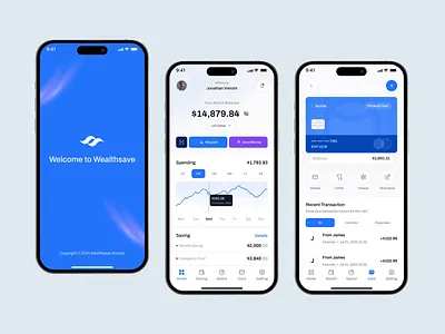 SaaS Finance Mobile App app design dashboard finance fintech mobile app design mobile dashboard saas ui uiux ux