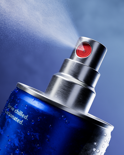 Fragrance 3d branding cgi design foreal illustration logo