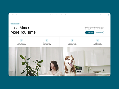 LUSTRA – Cleaning Agency Website blog business clean cleaning corporate detailing development figma framer graphic design light modern services small business template ui design ux design washing webflow website