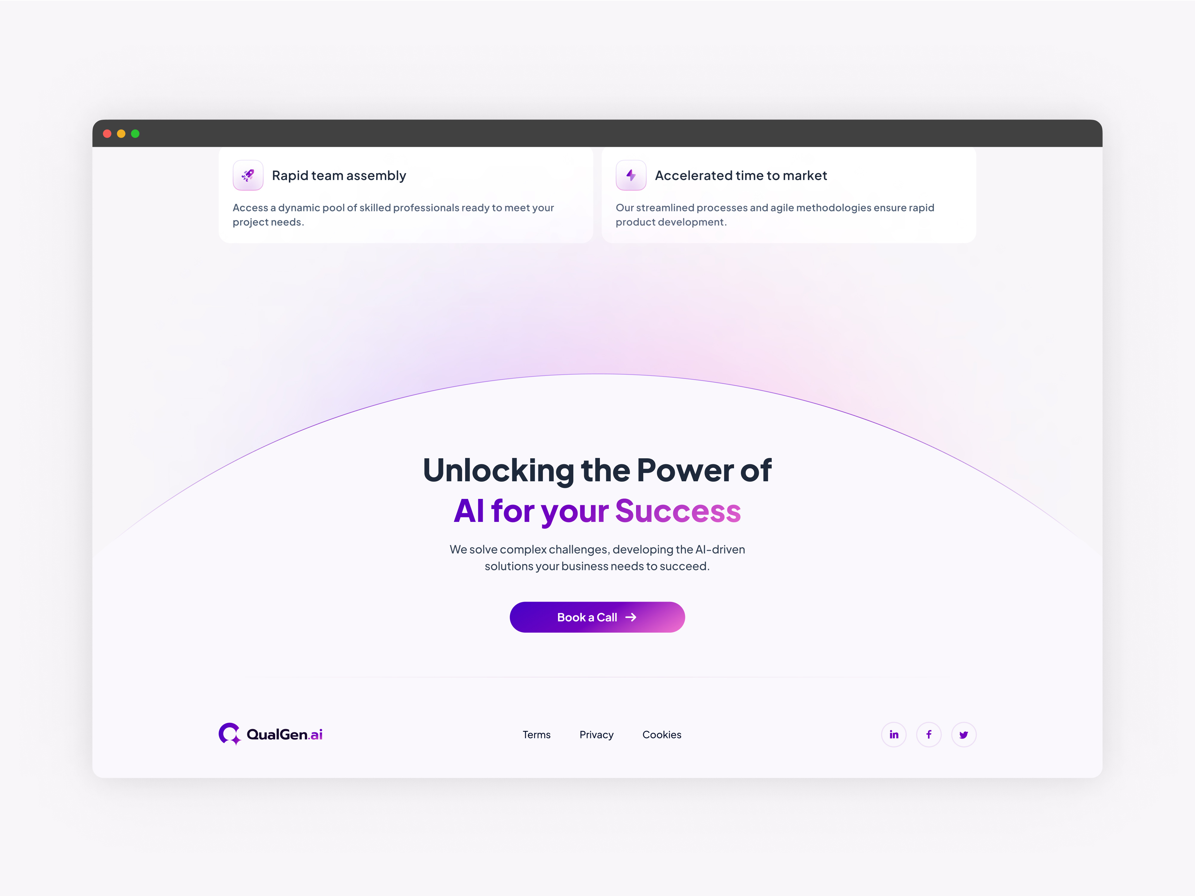 Example of Website Design