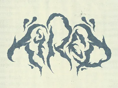 Tired - Typography Lettering calligraphy custom font custom type font graphic design grunge handlettering handwritten horror illustration lettering letters logo logotype movie signature type type design typeface typography