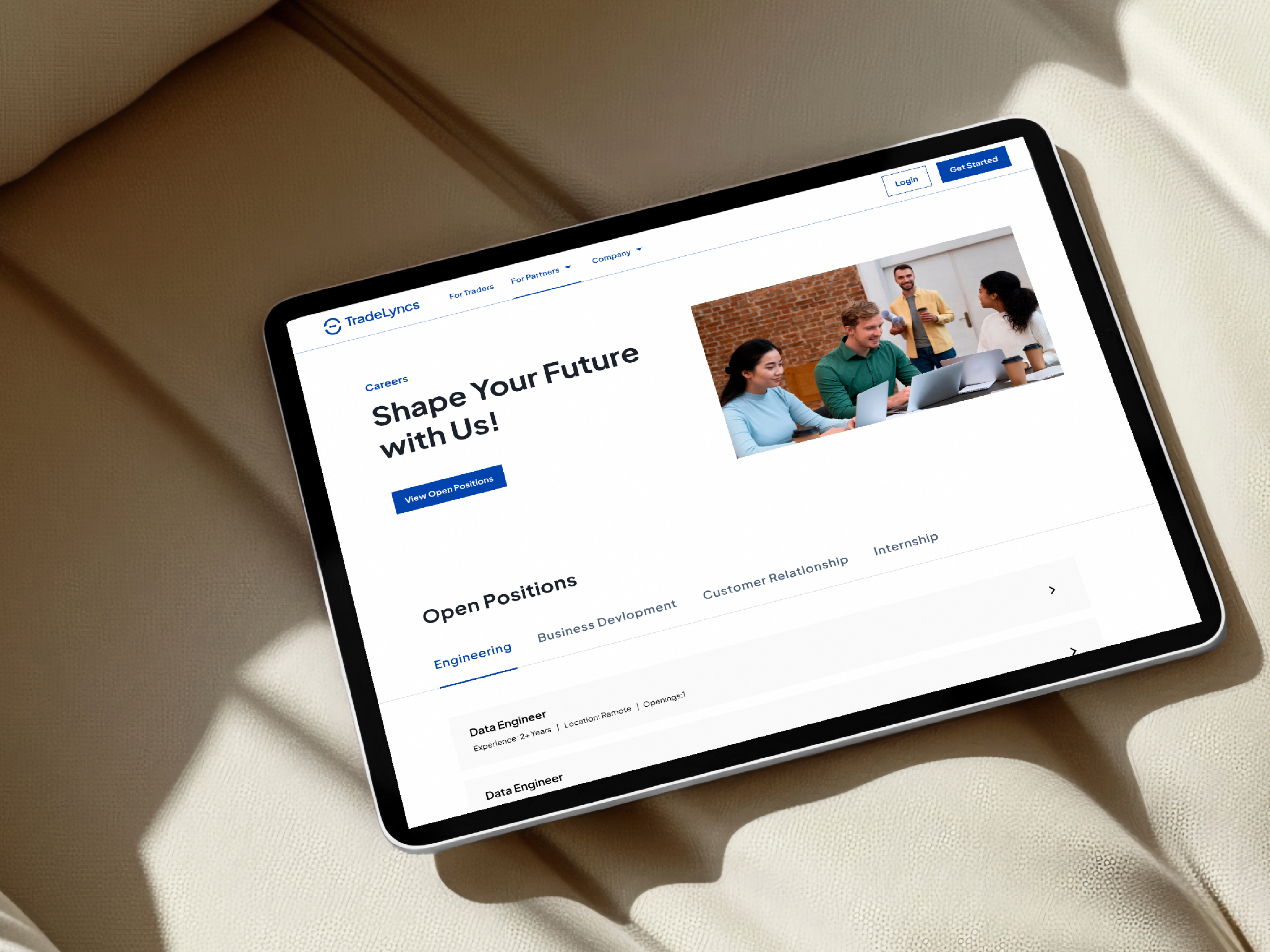 Example of Website Design