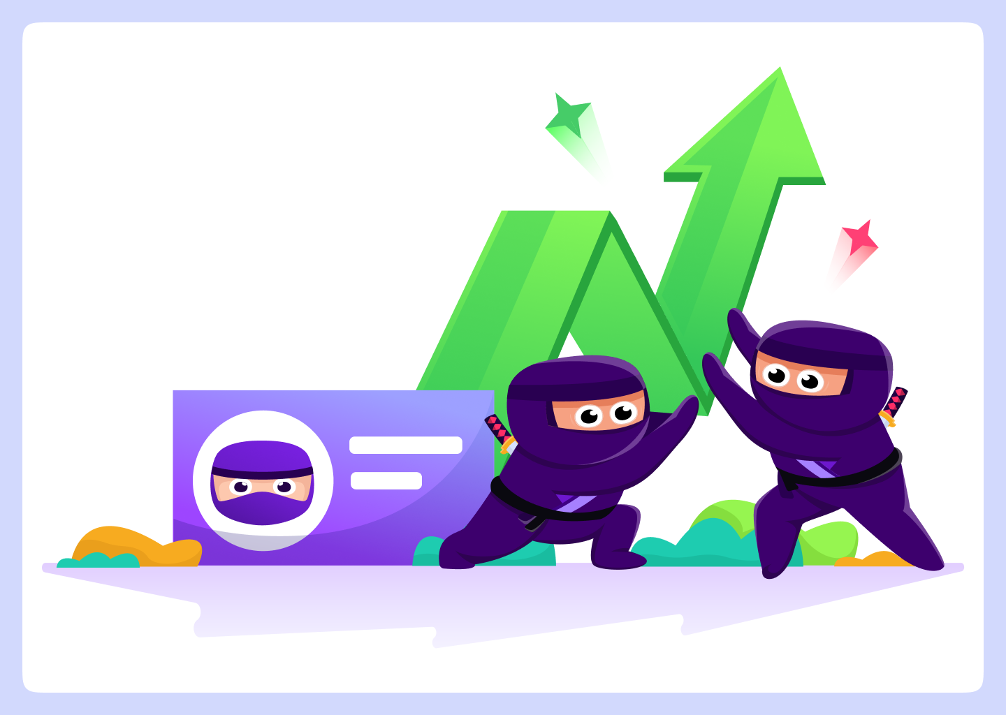 Workforce Development Illustration art branding design graphic design illustration illustration art logo man mascot design ninzarin mascot illustration plants skills ui vector