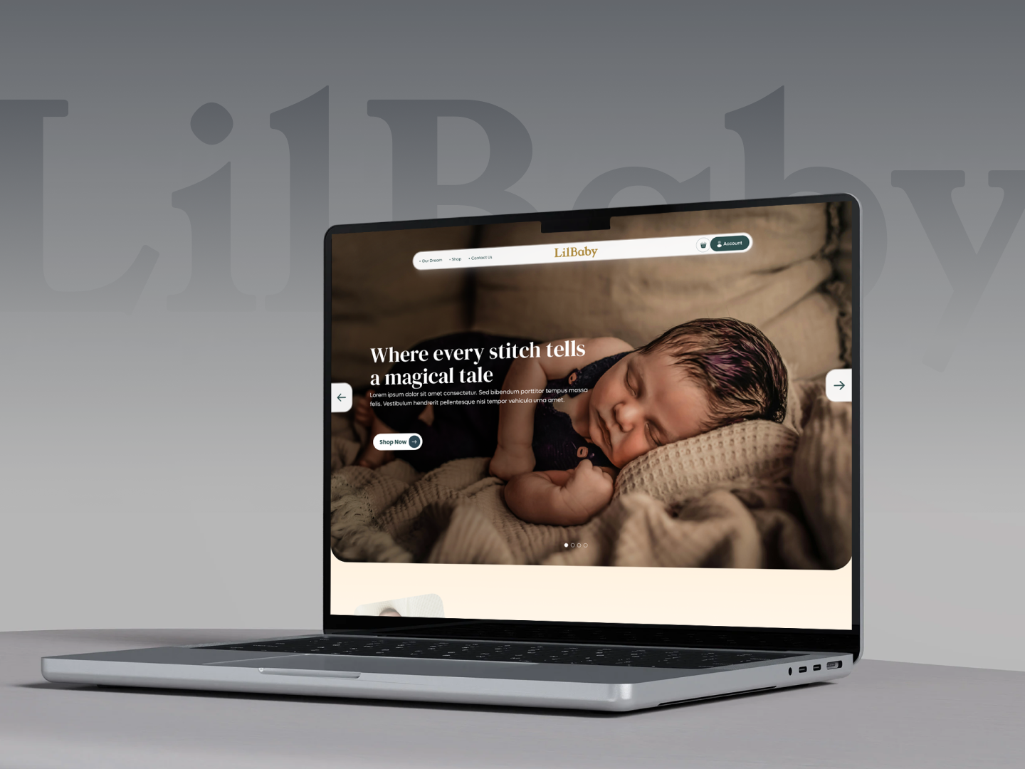 Lil Baby Landing Page — Where Every Stitch Tells a Magical Tale animation babybrand branding childrensbrand cozydesign design ecommercedesign emotionaldesign figmadesign graphic design illustration logo minimalistdesign storytellingdesign ui uiux uiuxdesign ux vector webdesigninspiration