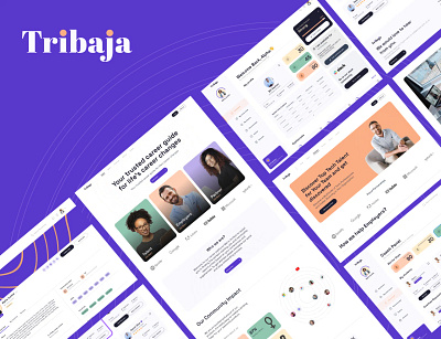 Tribaja – Redesigning a Career Community for Diverse Tech Talent ui