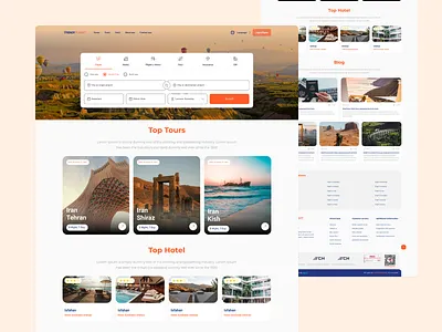 Travel Website design travel website travelwebdesign ui uidesign uiux uiux design webdesign website design