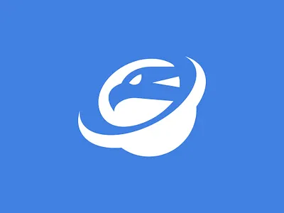 Eagle planet logo. crowelovbranding eagle logo eagle planet logo eagle universe logo graphic design logo logo concept logo inspiration planet logo universe logo