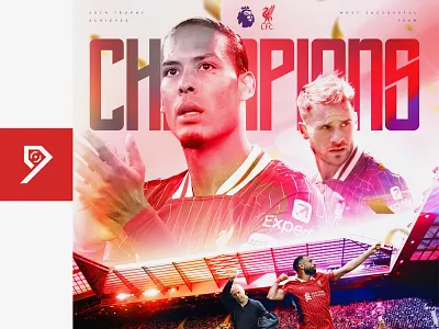 Liverpool FC Season 24/25 design football football poster football poster design graphic design liverpool liverpool fc poster poster design premier league