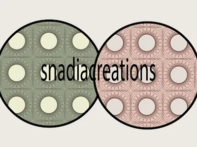 Faux tile design calm circles elegant fabric designer faux tile design geometrical home decor interior design minimalist seamless pattern serenity simple surface design textile design textile pattern designer vector wallpaper design