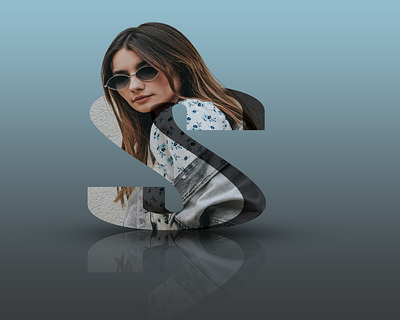 3D Latter Manipulation 3d latter manipulation graphic design