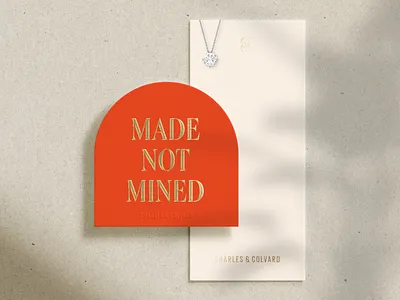 Charles and Colvard Brand Refresh branding concepts graphic design logo