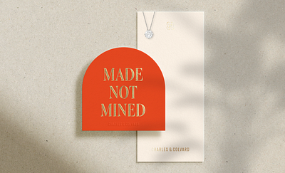 Charles and Colvard Brand Refresh branding concepts graphic design logo