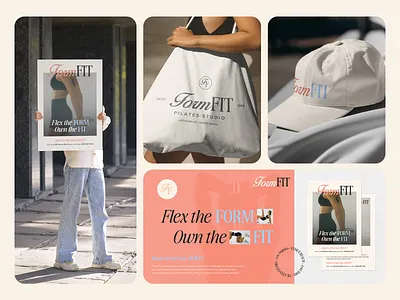 Form Fit, Visual Identity adobe illustrator adobe photoshop brand identity branding design graphic design graphic designer logo