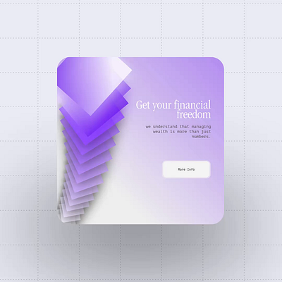 Animated Card UI UX 3d animation app branding card graphic design ios logo motion graphics ui