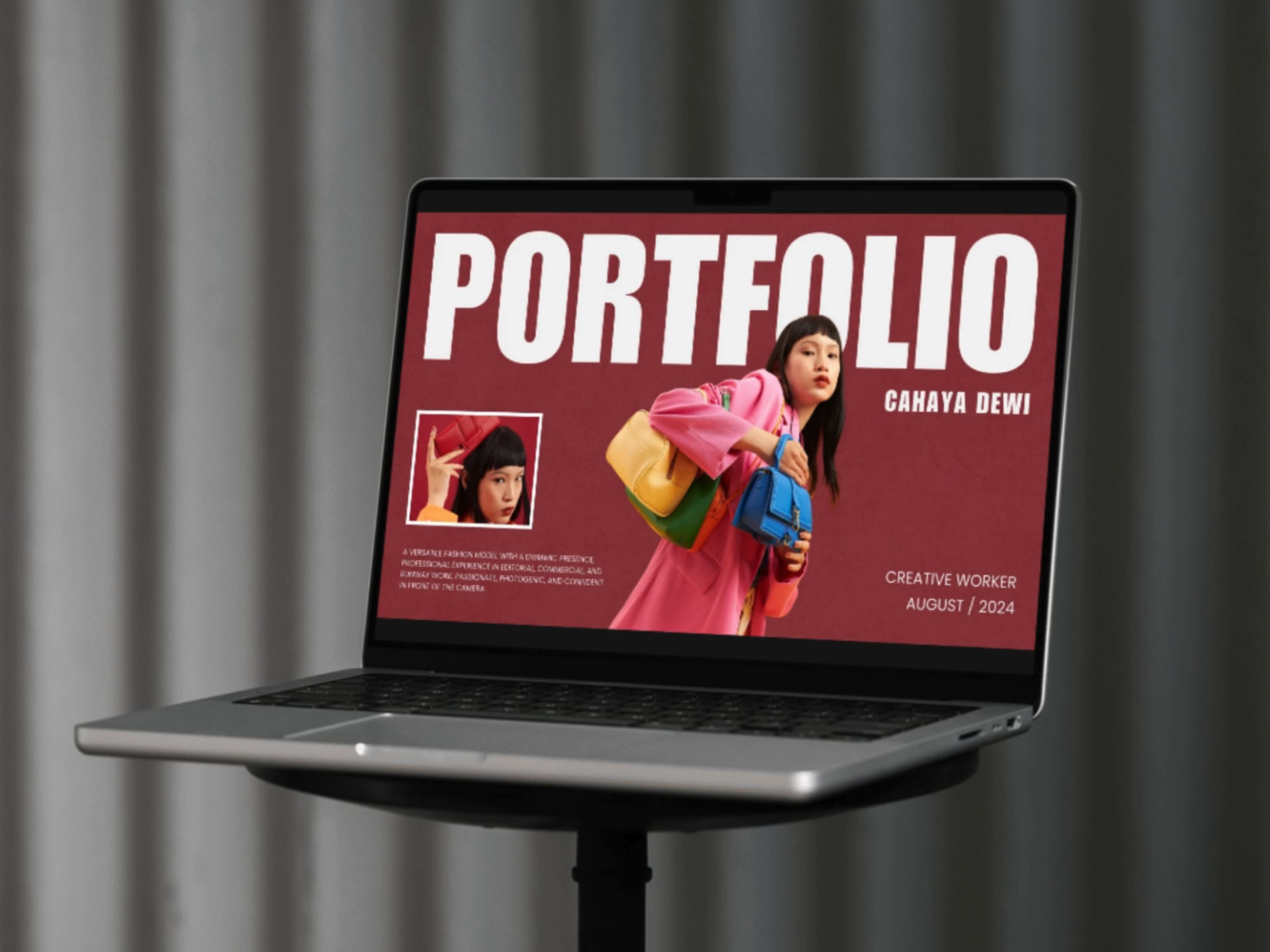Example of Portfolio Deck Presentation Design