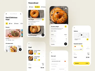 Food delivery app design app app design delivery delivery app design drylikov experience food food app interface ios meal mobile mobile interface mobile ui ui user user interface ux