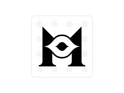 Modern M Eye Logo ( Logo Forsale ) branding design eye eye logo icon illustration letter logo logo logo design logodesign m letter m logo m monogram minimal minimalist logo monogram logo ui