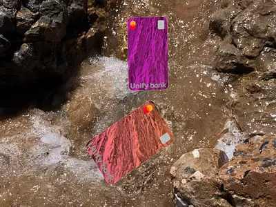 Card animation. Set against a flowing stream and rocky texture 3d animation bankcard carddesign design mirror motion graphics mountains nature sea ui uxui