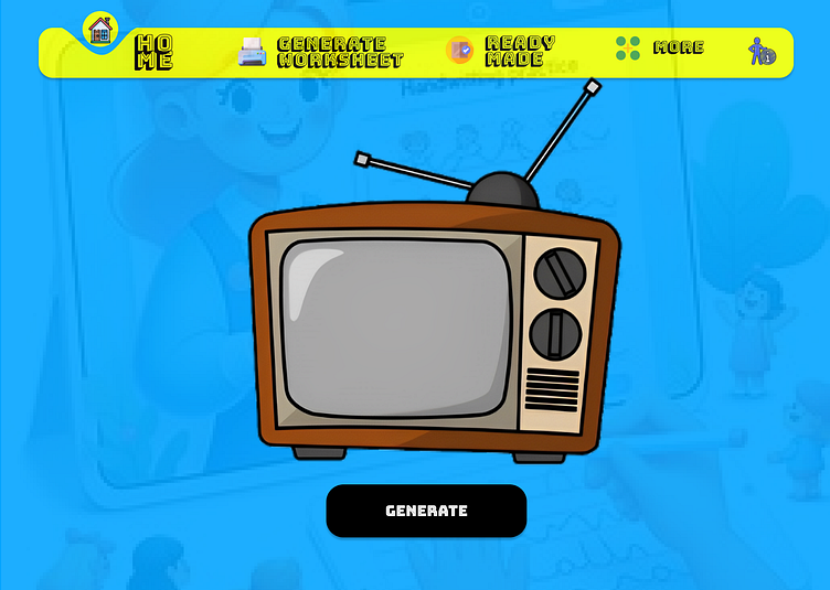 TRACERTUTOR COMIC UI FOR KIDS by Pervez on Dribbble