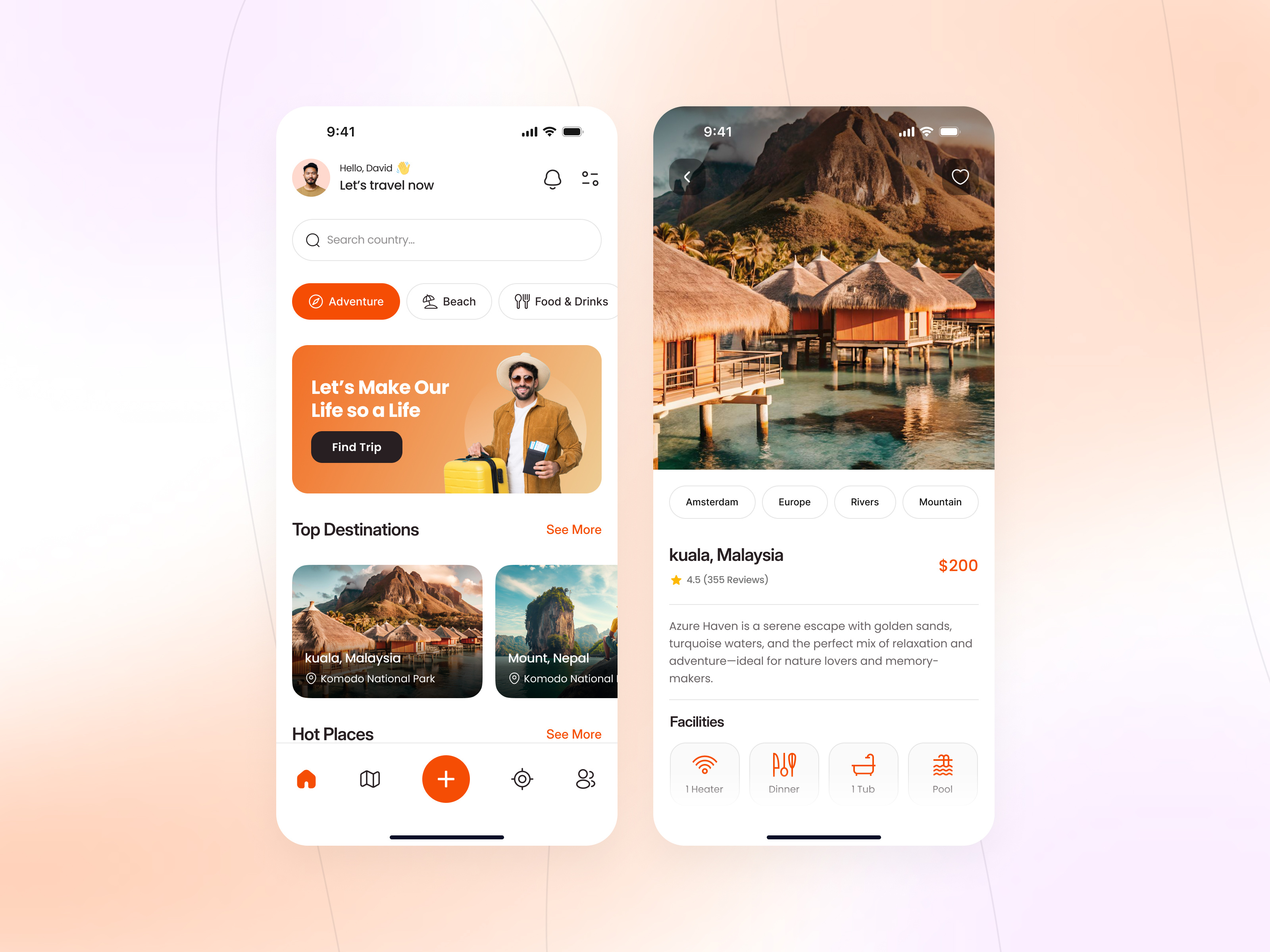 Example of Mobile App UI/UX Design