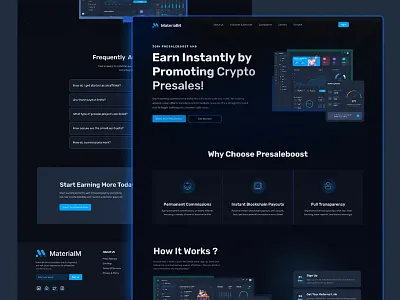 Crypto Landing Page blockchain crypto crypto design crypto landing page crypto trading crypto wallet crypto website cryptocurrency landing page web3 website design