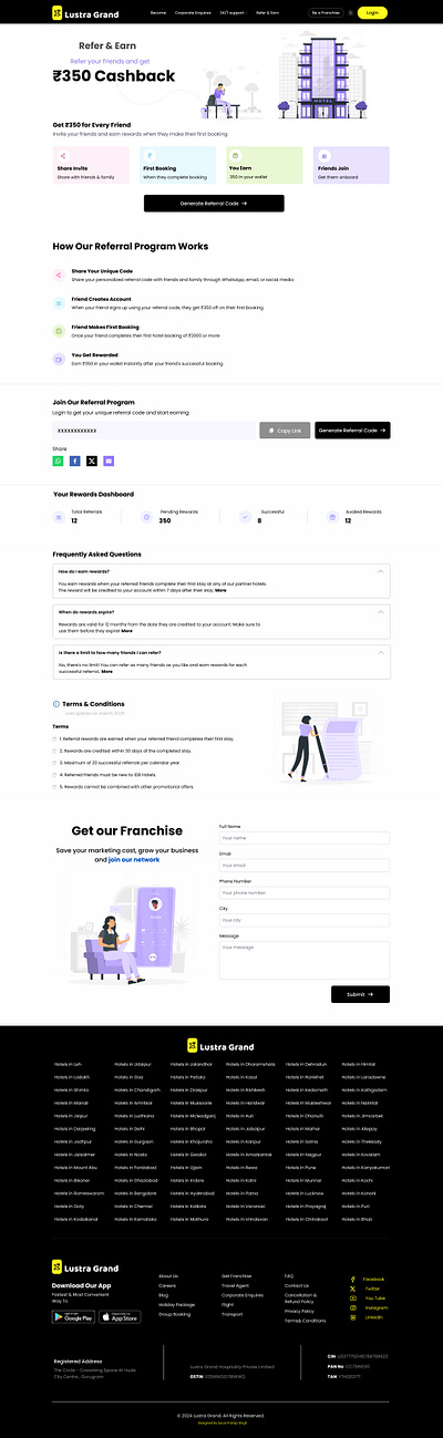 Refer & Earn refer eran