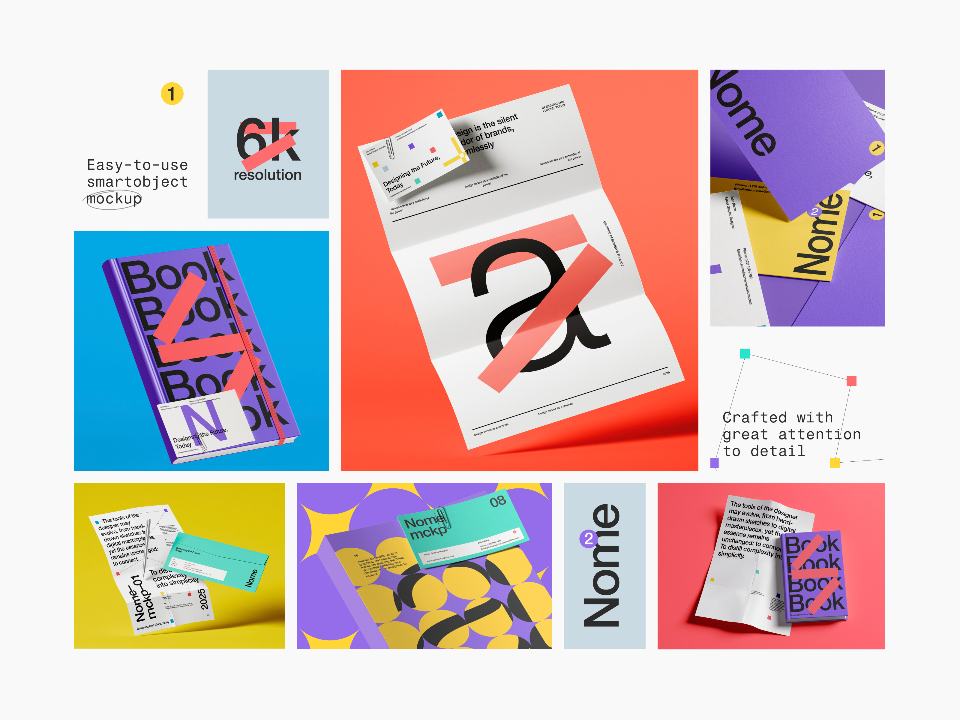 Nome – Branding Mockups book mockup branding business card mockup design download mockup paper mockup