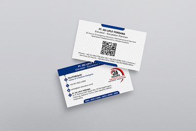 Card Name Design | Sei Elevator Company card name design catalogue design