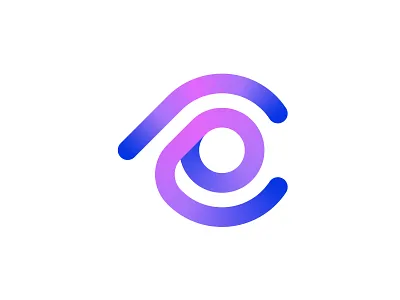 C letter loop logo branding c c logo c modern logo circle creative logo flow gradient icon identity letter c logo lettering logo loop minimalist logo modern logo path rounded