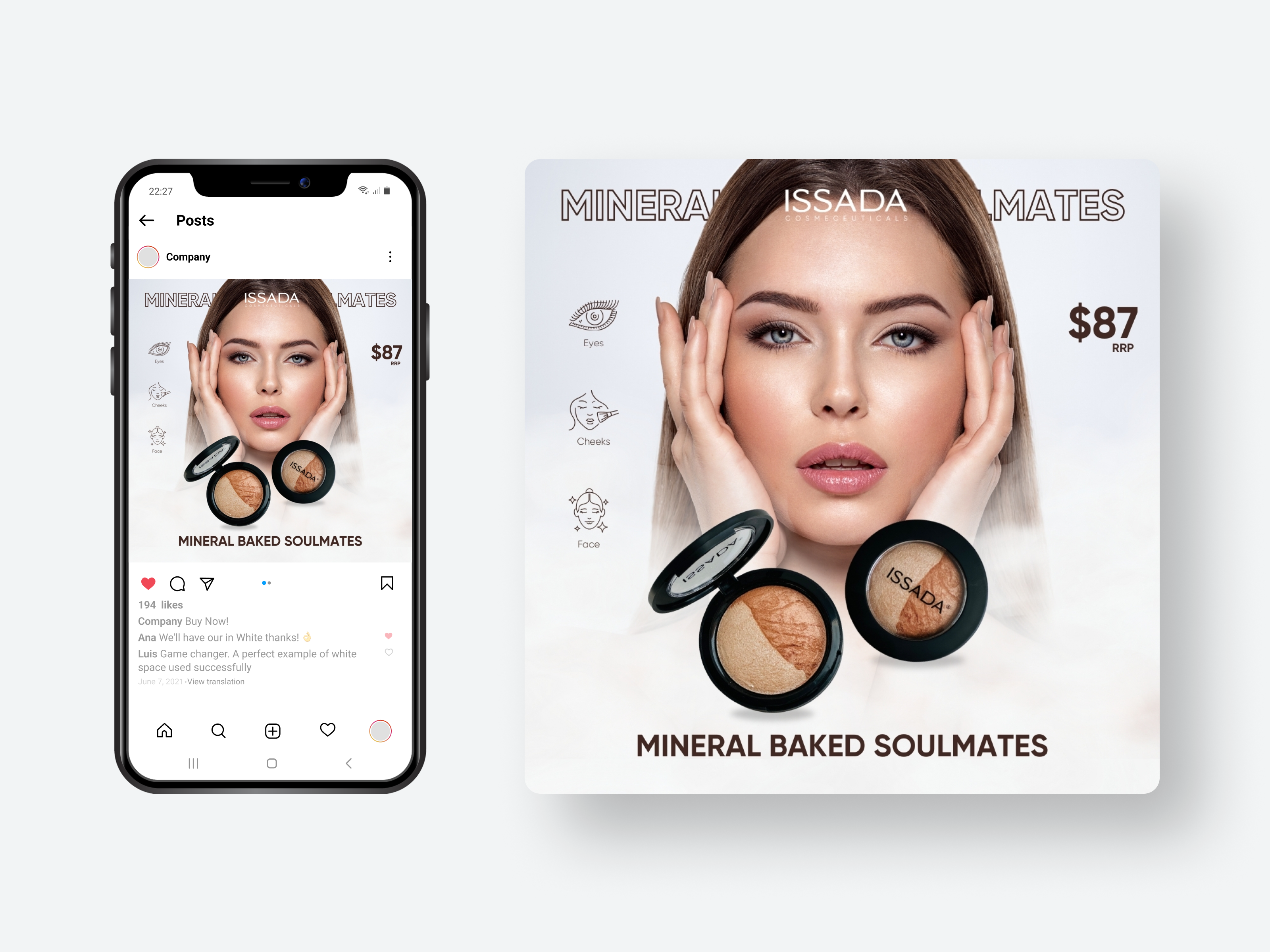 Facebook Ads Aesthetic Design branding design facebook ads aesthetic design graphic design illustration minimal