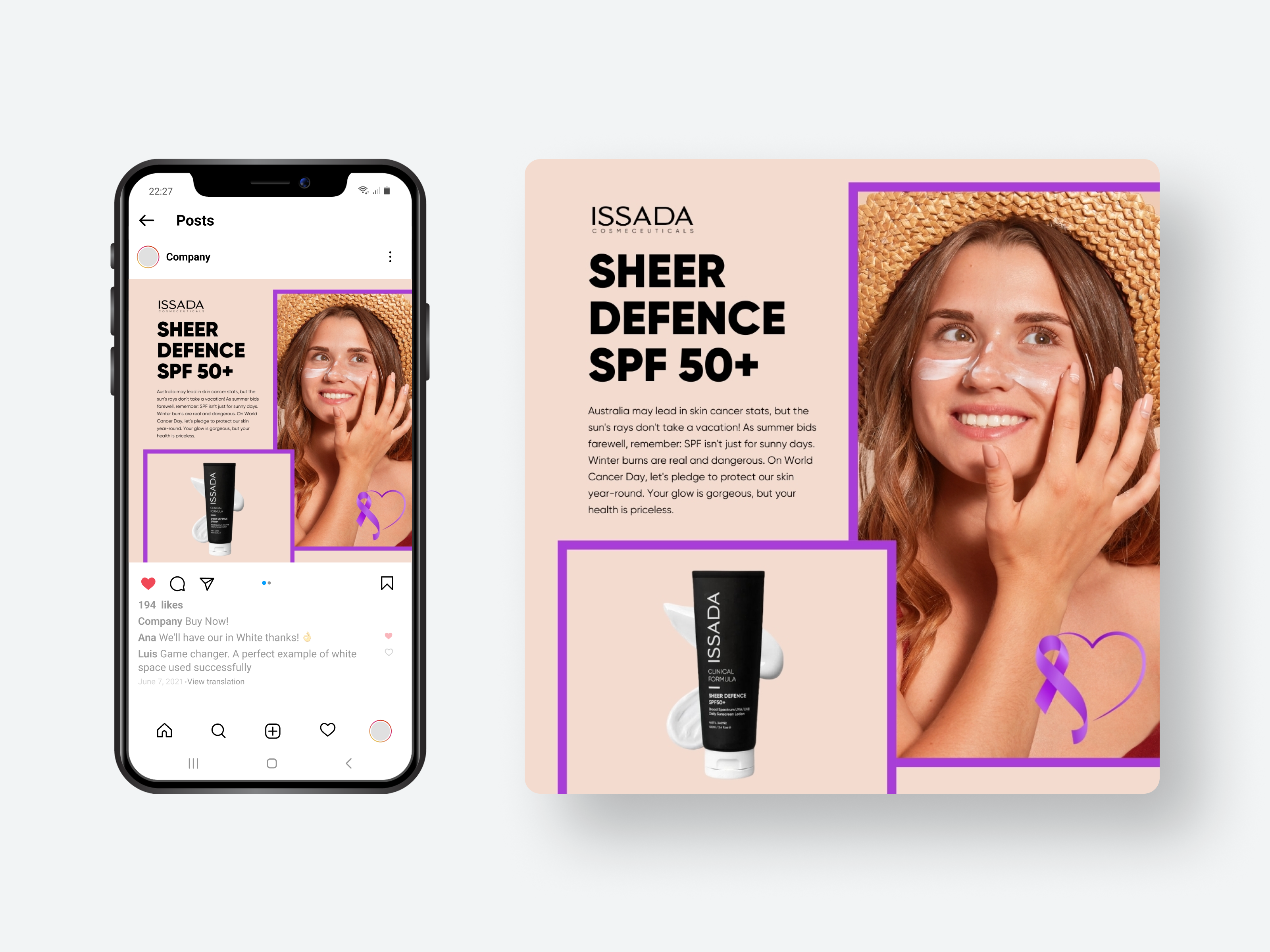 Facebook Ads Aesthetic Design branding design facebook ads aesthetic design graphic design illustration minimal vector