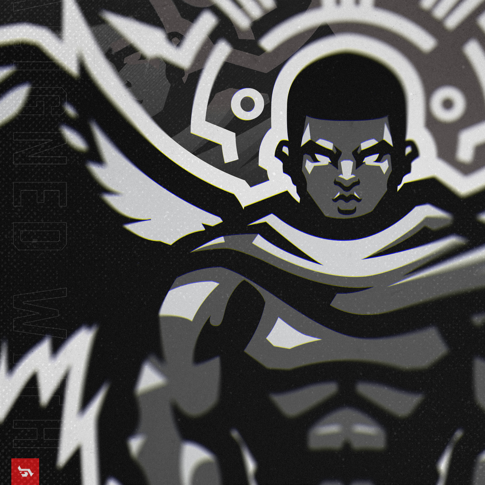 Aligned with Light Mascot Logo branding design esports esportslogo graphic design illustration logo mascot vector