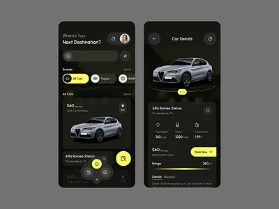 Car Booking App booking cab booking car booking car booking app car club car rent car rent service mobile app design rent a car rent car rent service rental app rental car taxi booking app vehicle