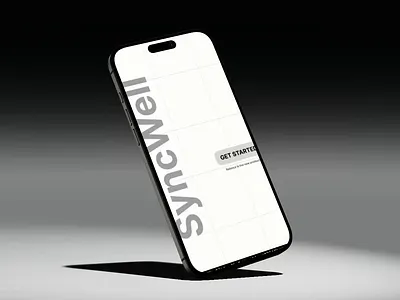 SyncWell – Smart Work-Life Balance App UI | app appdesign application figma interface saas ui uiux ux uxdesign wellness